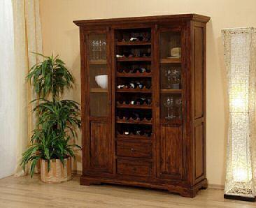Wooden Large bar cabinet - Crockery unit furniture for home